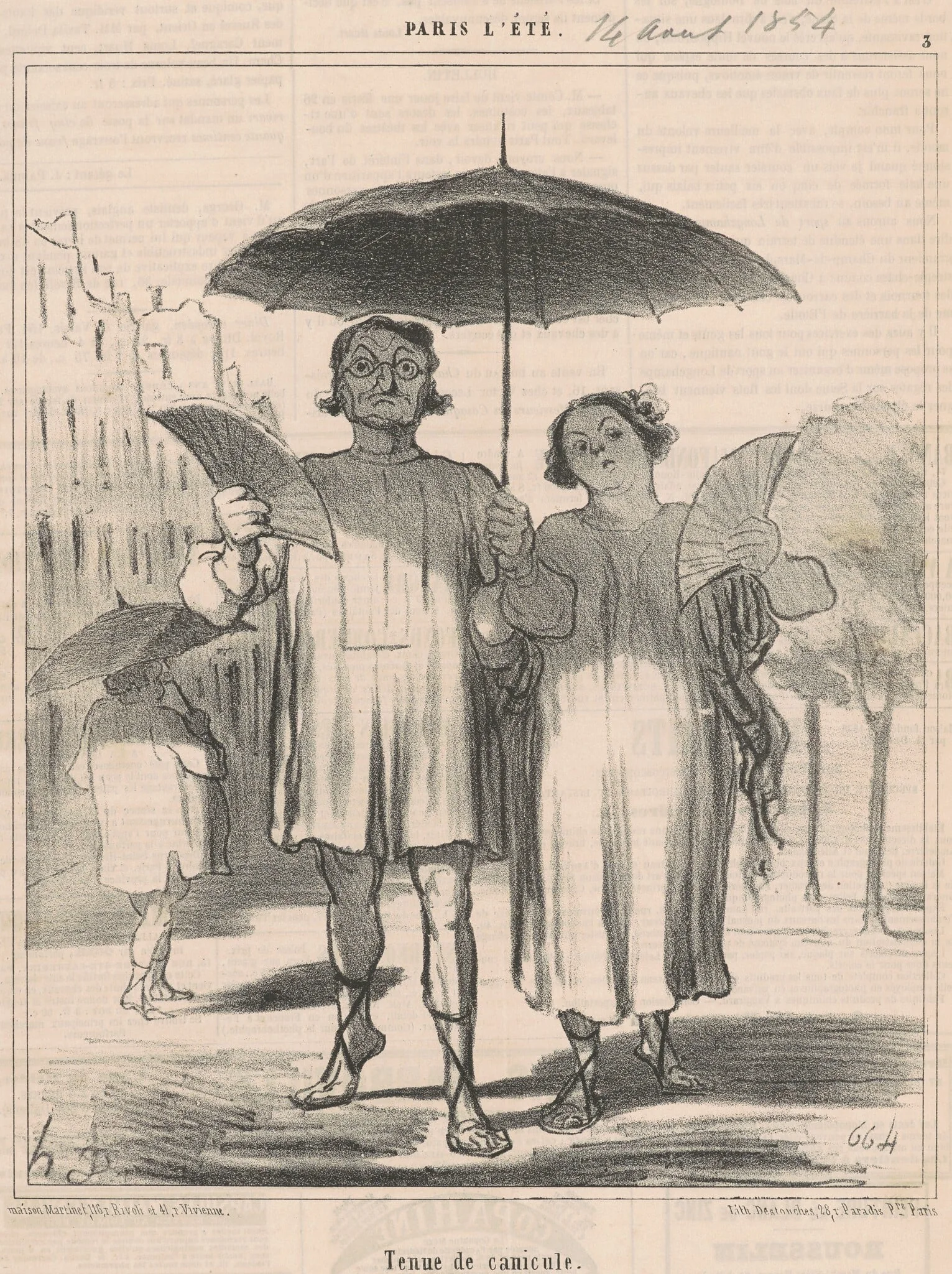 Tenue de canicule, detail