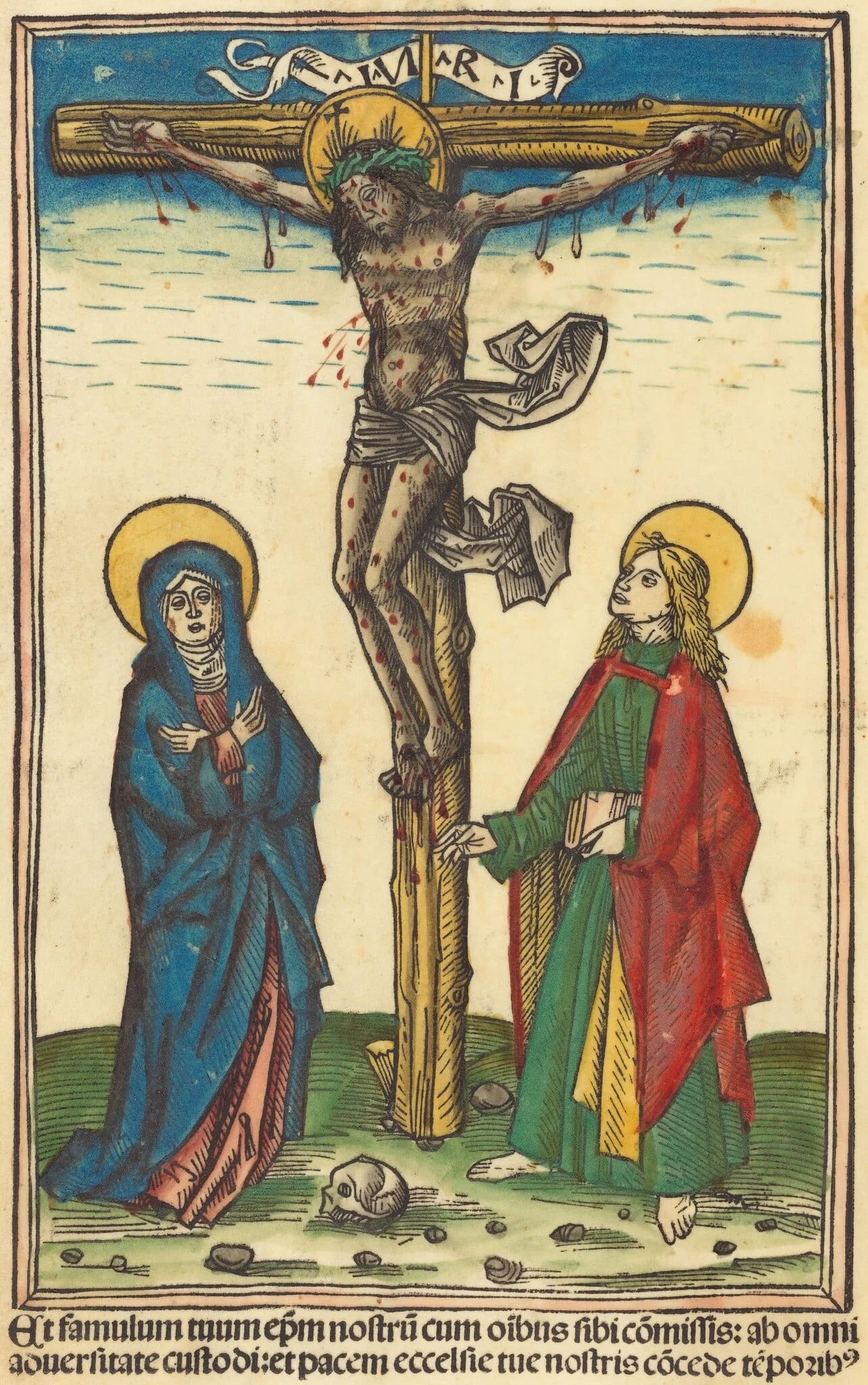 The Crucifixion, detail