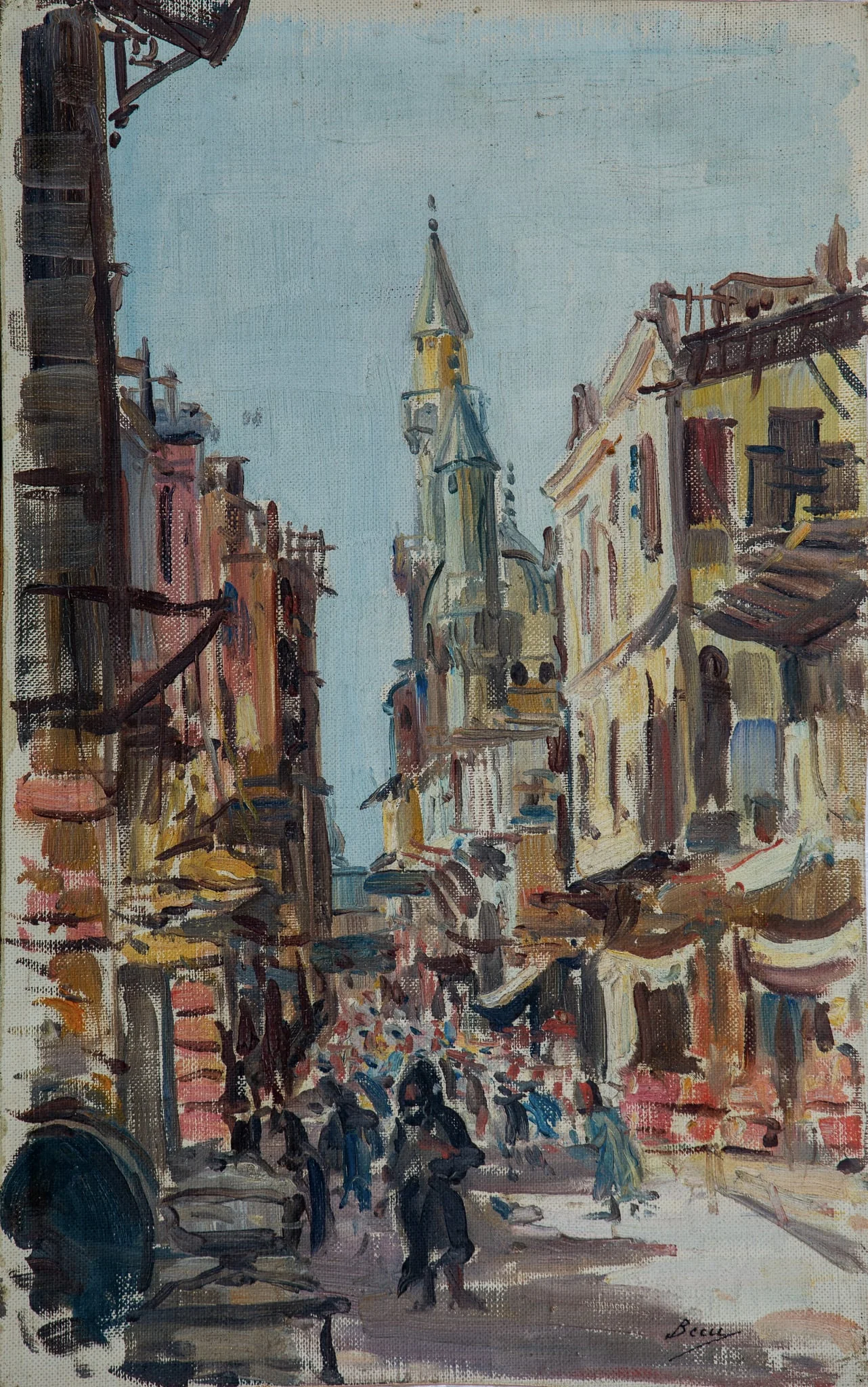 Peisaj urban, detail