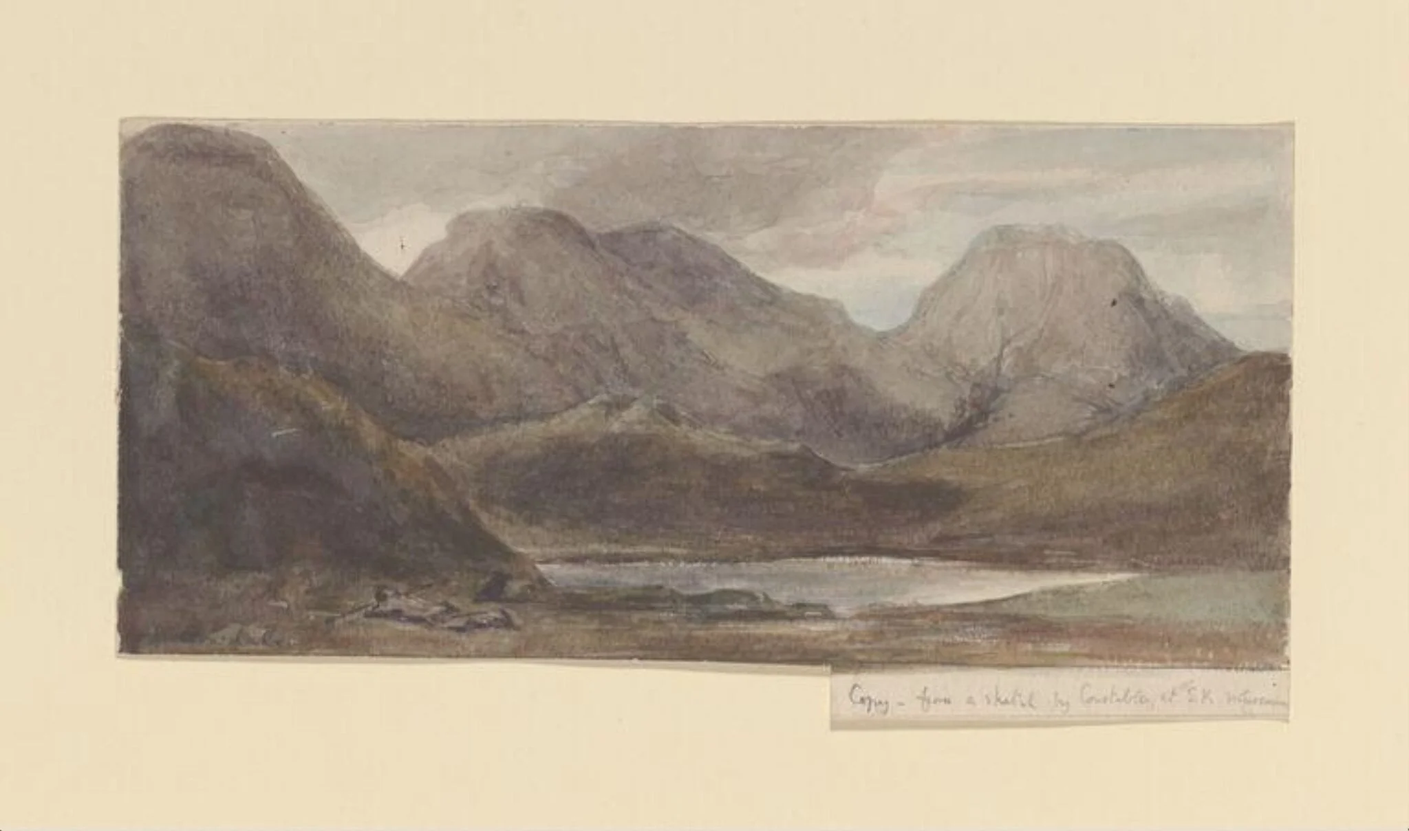 Sty Head Tarn, detail