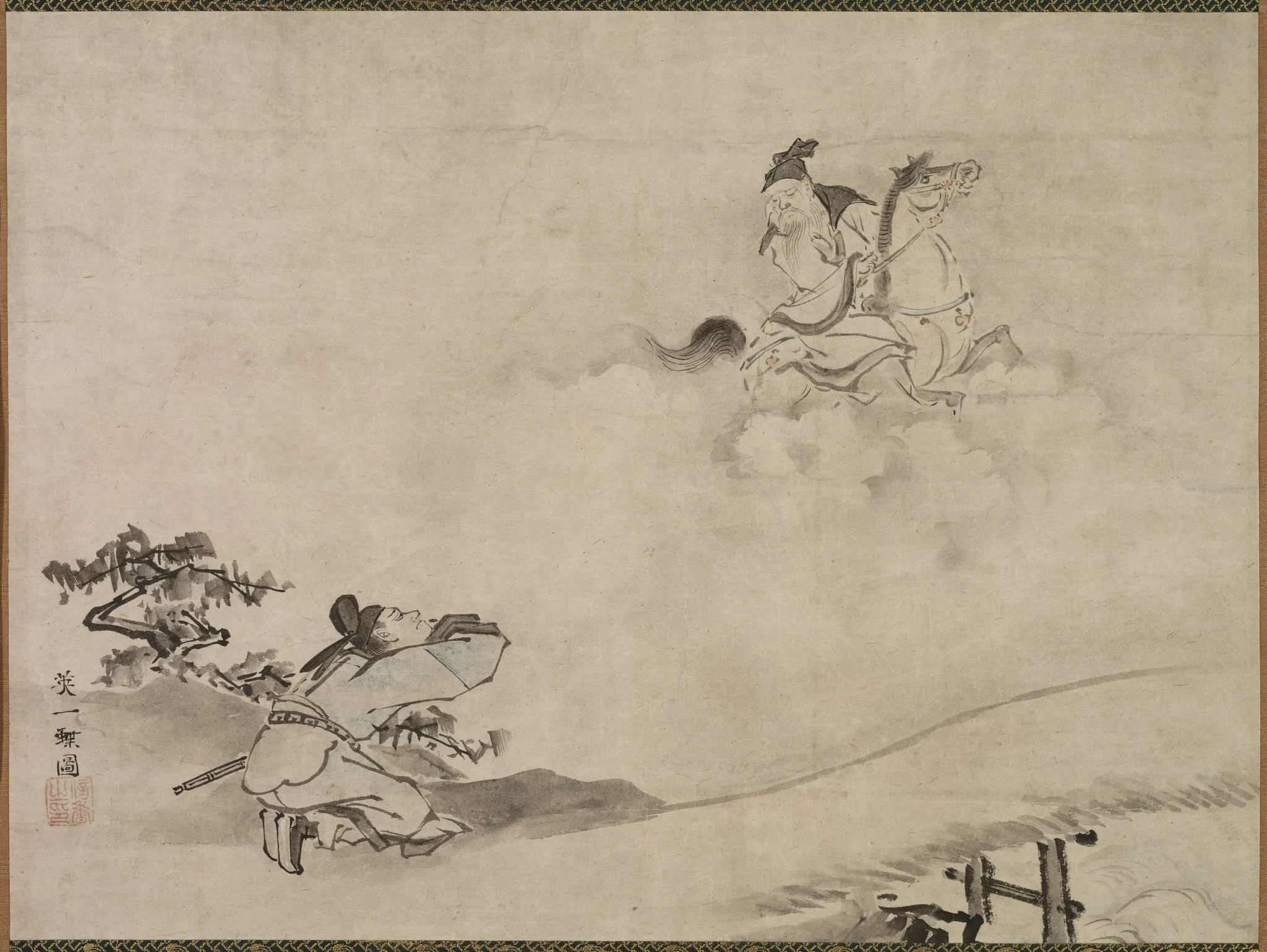 Daoist Immortal, detail