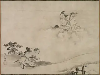 Daoist Immortal, by Hanabusa Itchō, unspecified