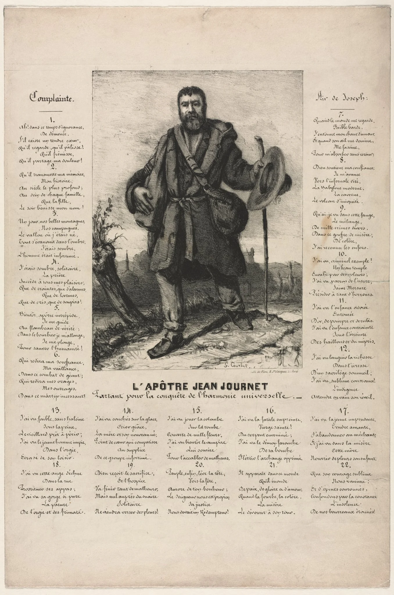 Jean Journet Departing for the Conquest of Universal Harmony, detail