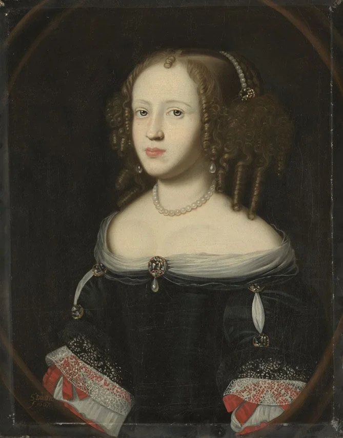 Maria Elisabeth von Schleswig-Holstein-Gottorf (?), detail
