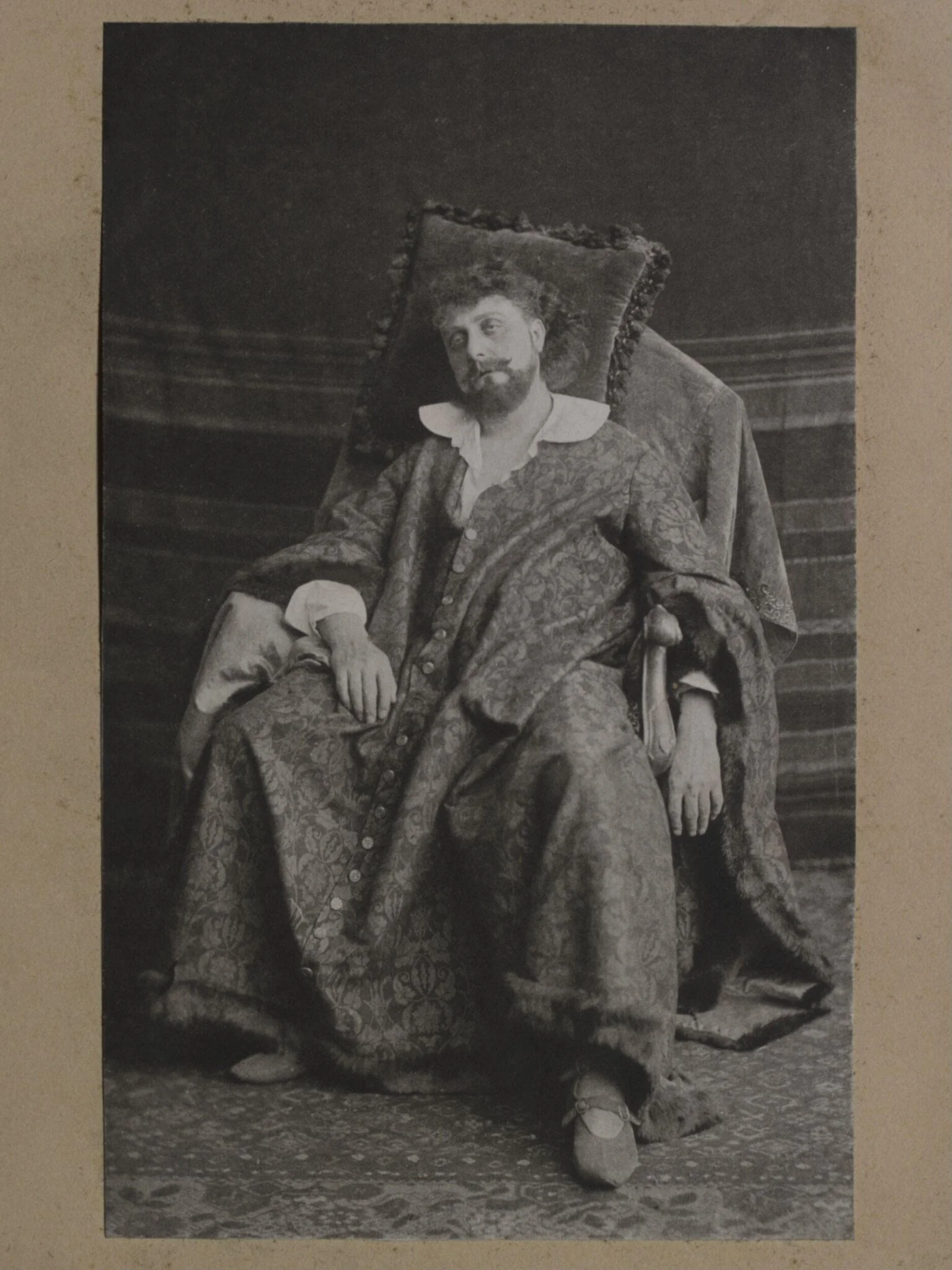H Beard Print Collection, detail