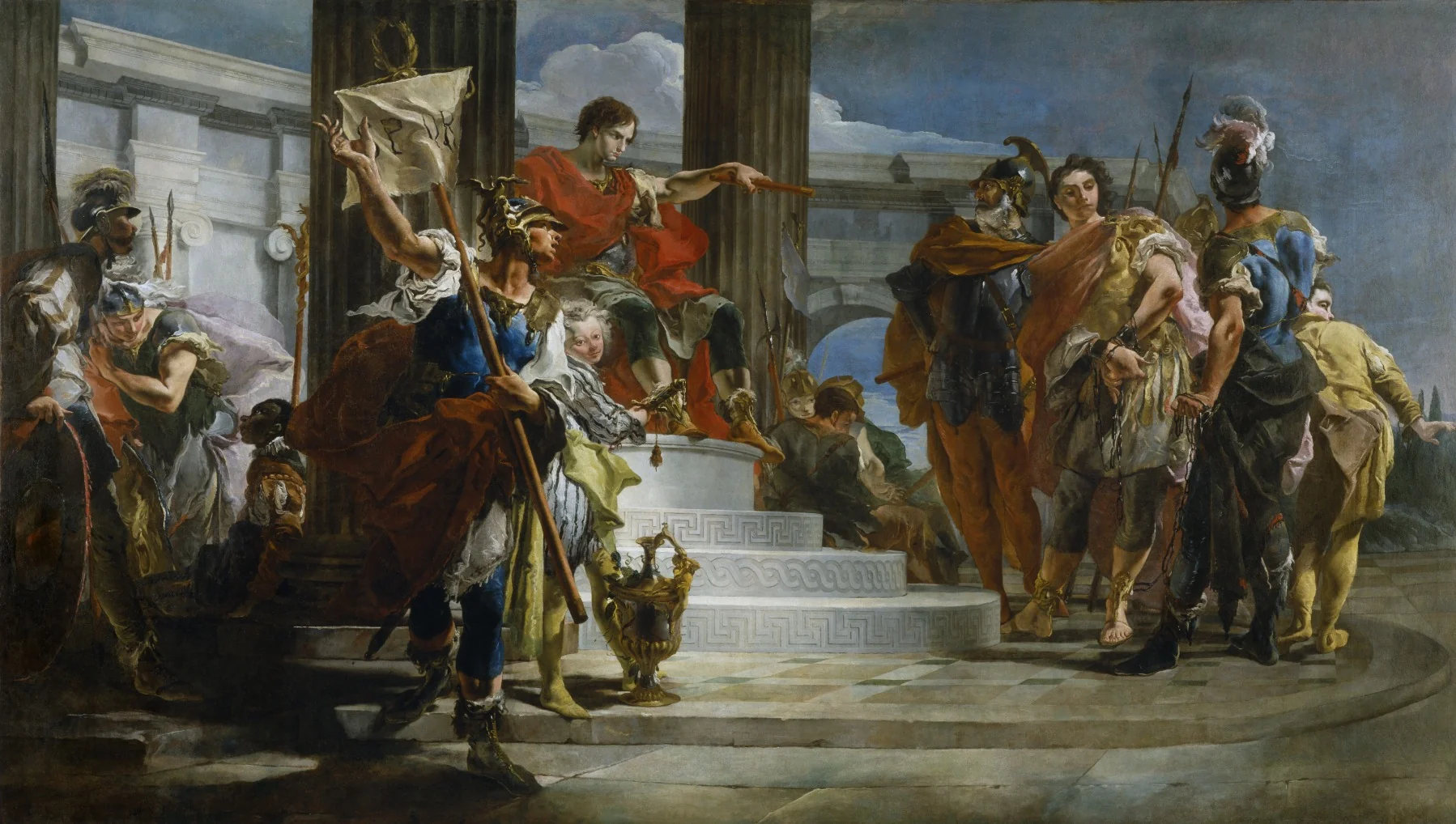 Scipio Africanus Freeing Massiva, detail