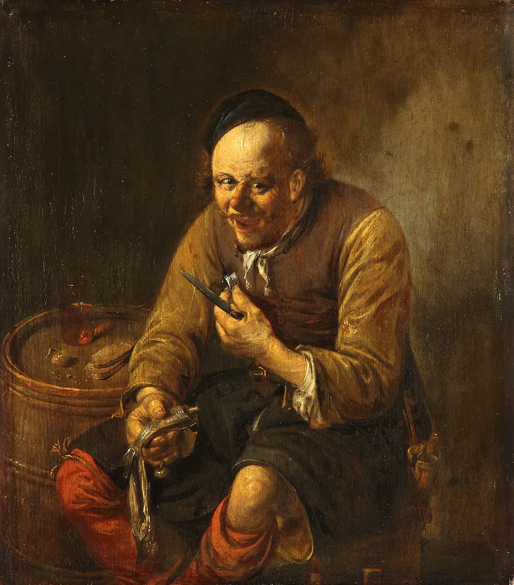 Essender Bauer, by Abraham Diepraam, paint, 1665