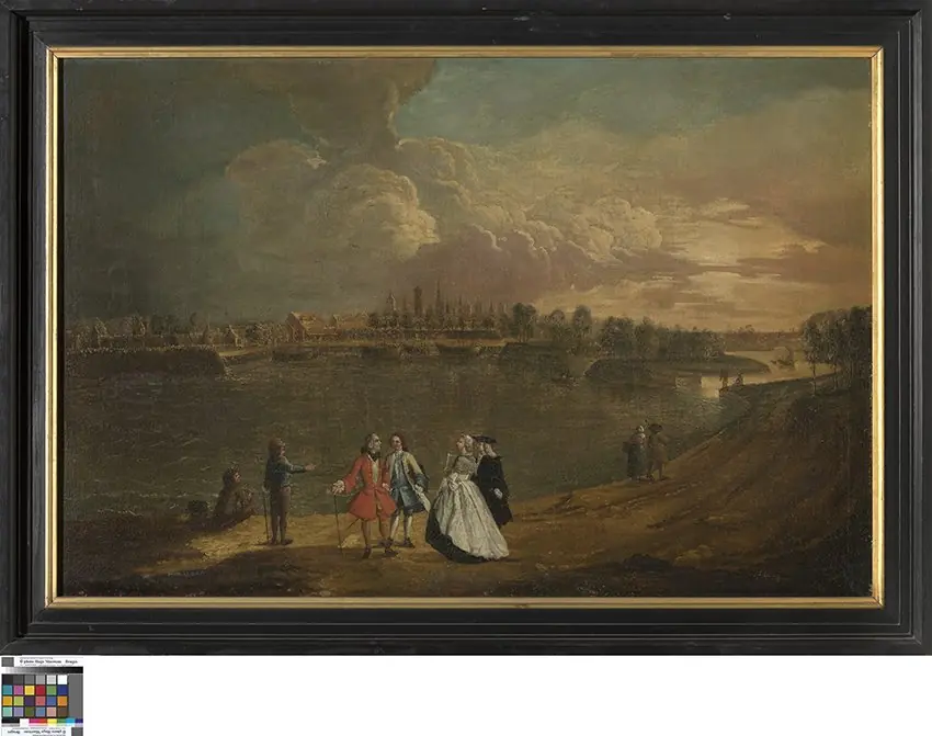 De Handelskom in Brugge, 1741