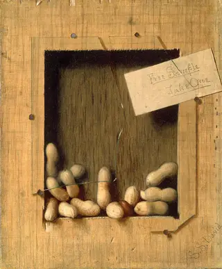Free Sample, Take One, by De Scott Evans, 1896