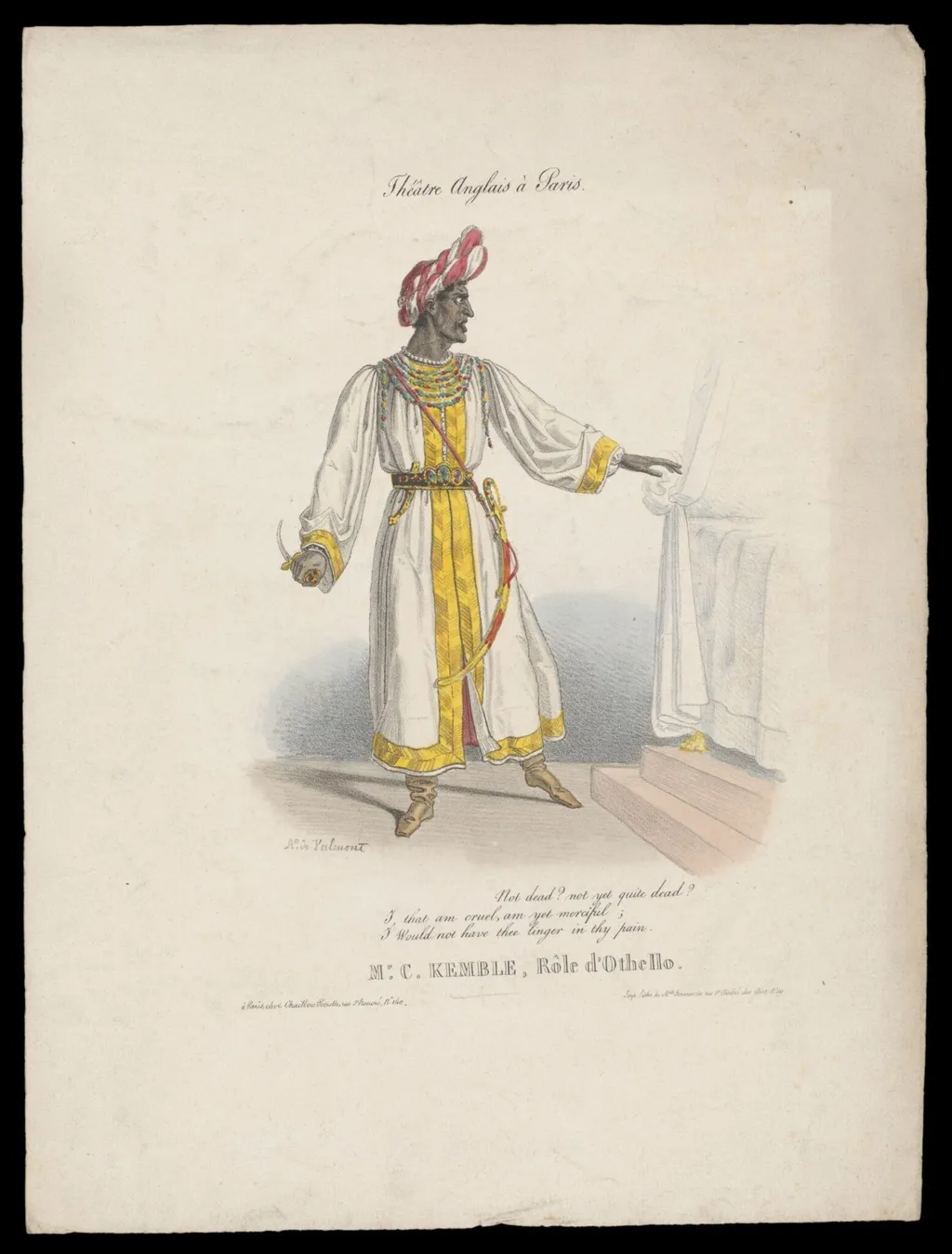 H Beard Print Collection, by De Valmont, 1850