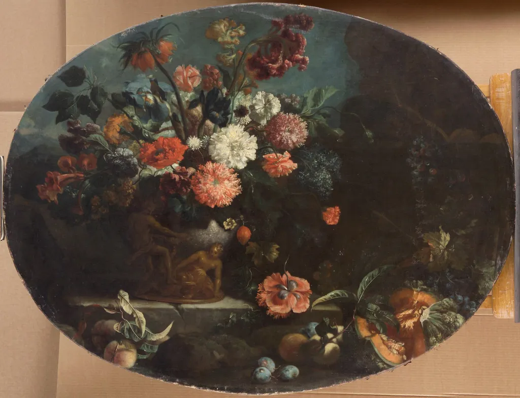 Blumen und Früchte, by Franz Werner Tamm, unspecified, 1701