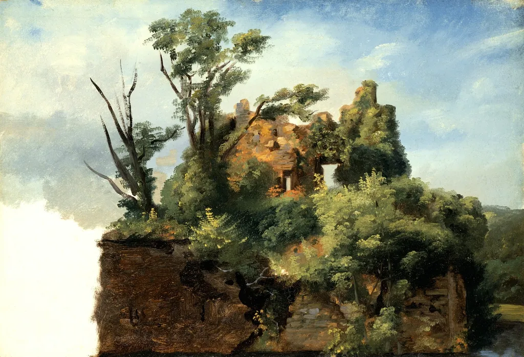 Landscape with Ruins, by Pierre Henri, unspecified, 1792