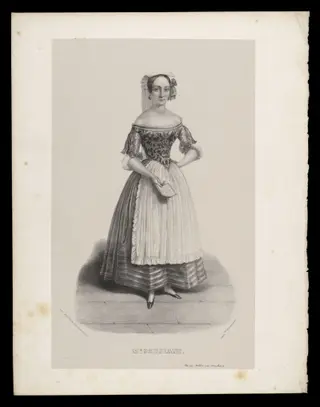 H Beard Print Collection, by Alexandre Laucauchie, 1840