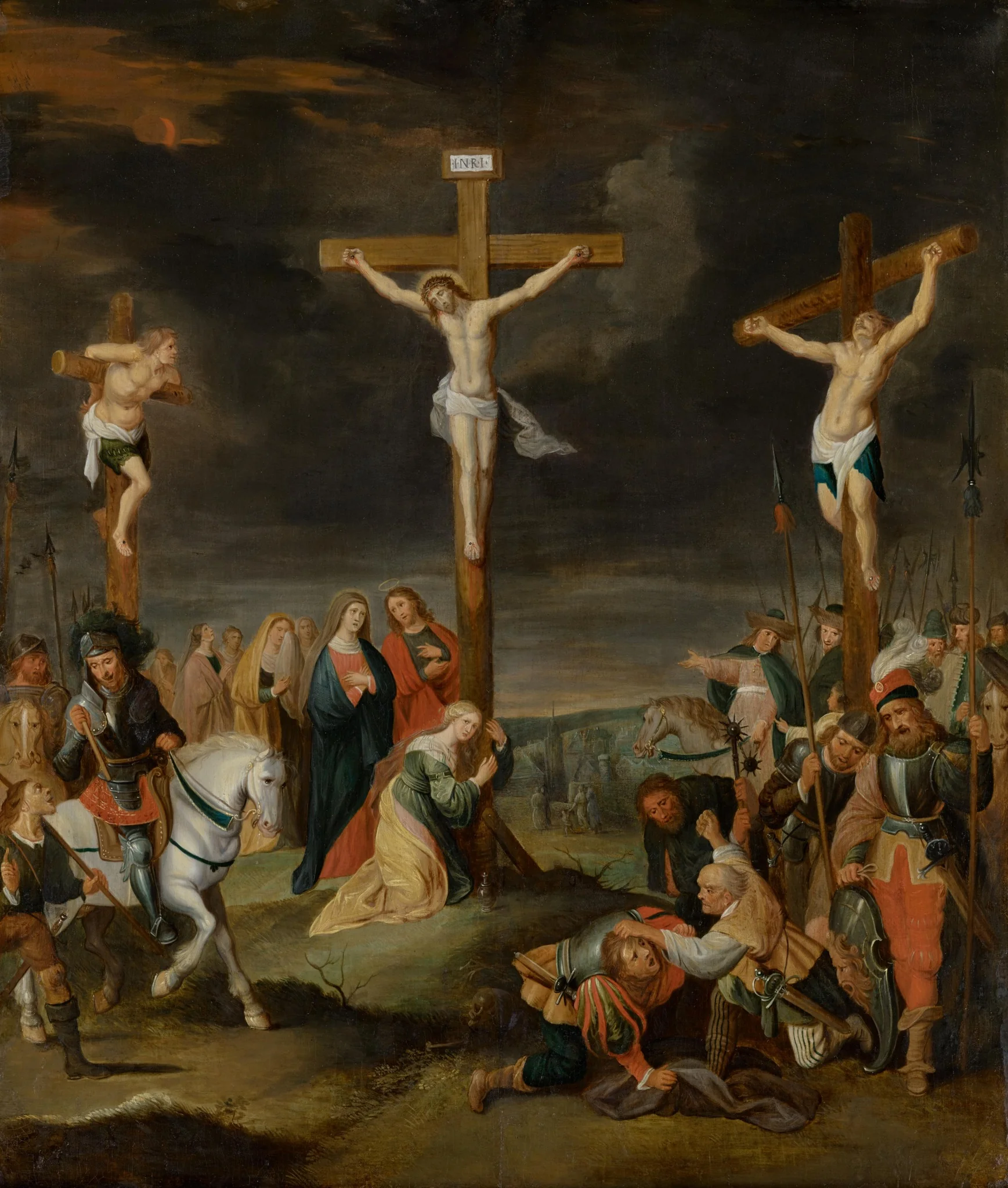 Die Kreuzigung Christi, detail
