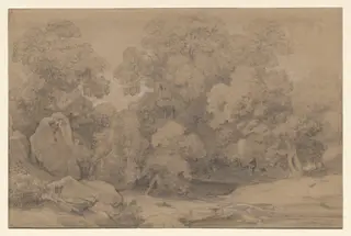 Landscape, by James Baker Pyne, 1845
