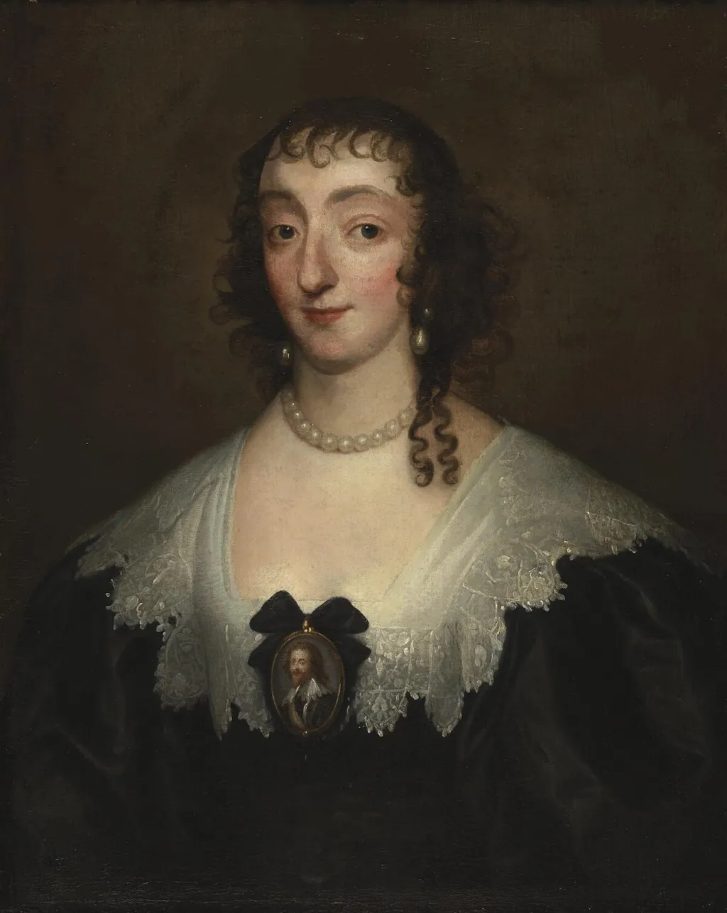 Katherine Manners, by Anthony van Dyck, oil, 1633