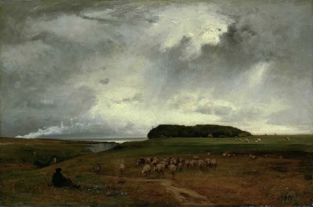 The Storm, by George Inness, oil, 1888