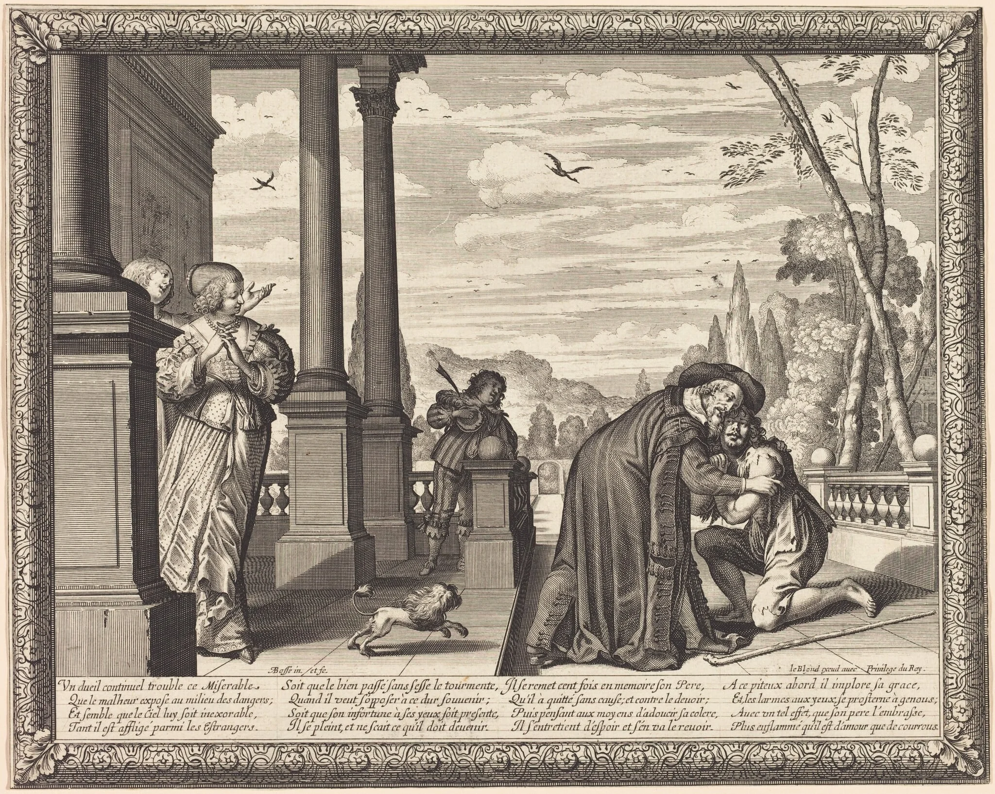 The Prodigal Son Received by his Father, detail