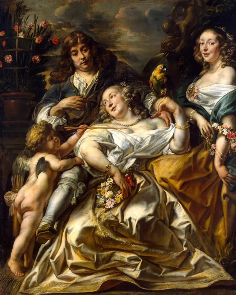Portrait of a Family, by Jacob Jordaens, oil, 1650