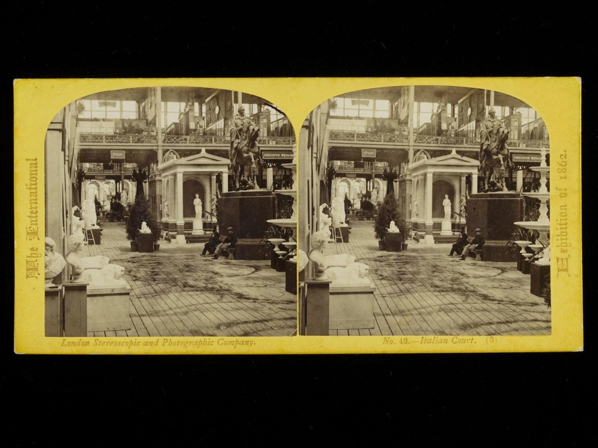 The International Exhibition of 1862: No. 42 - Italian Court (3), detail