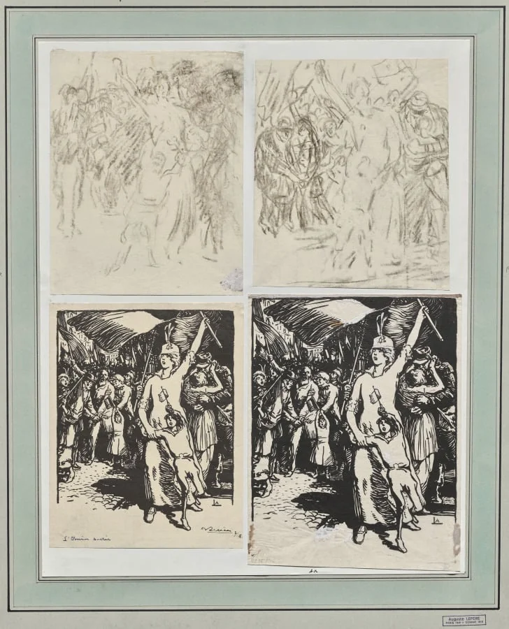 L'Union sacrées, detail