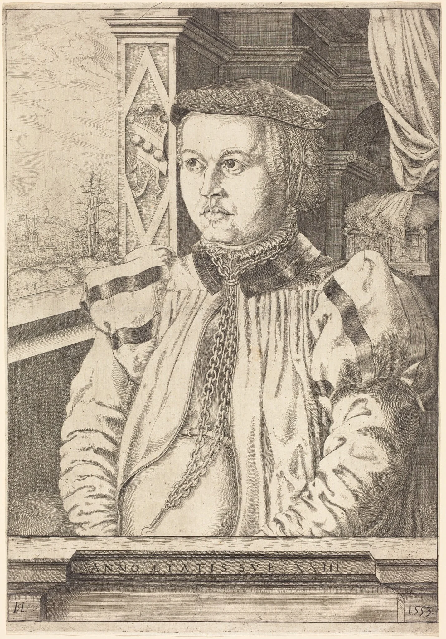 Lady von Eckh (born Piencsenau), detail
