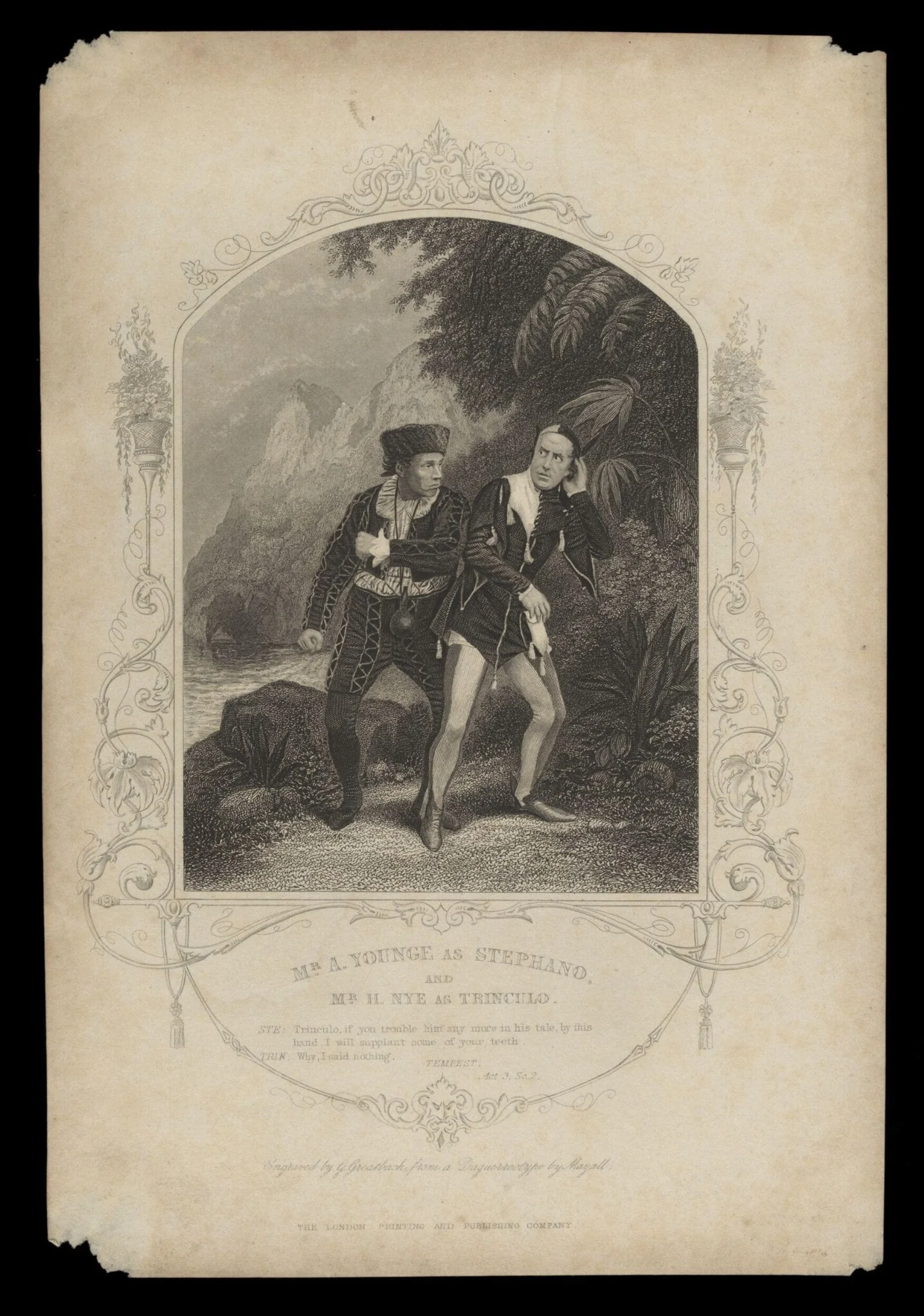 H Beard Print Collection, detail