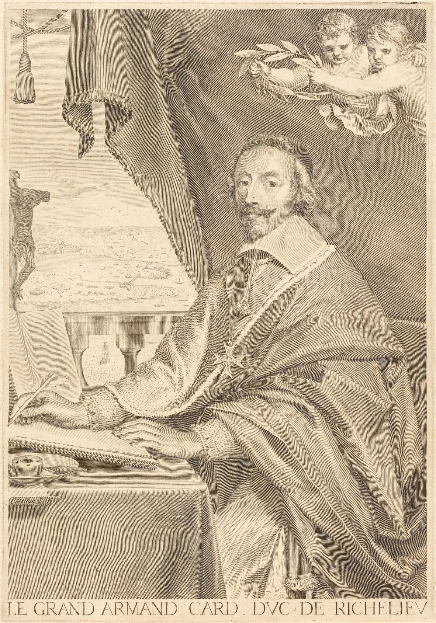 Armand Jean du Plessis, Cardinal Richelieu, detail