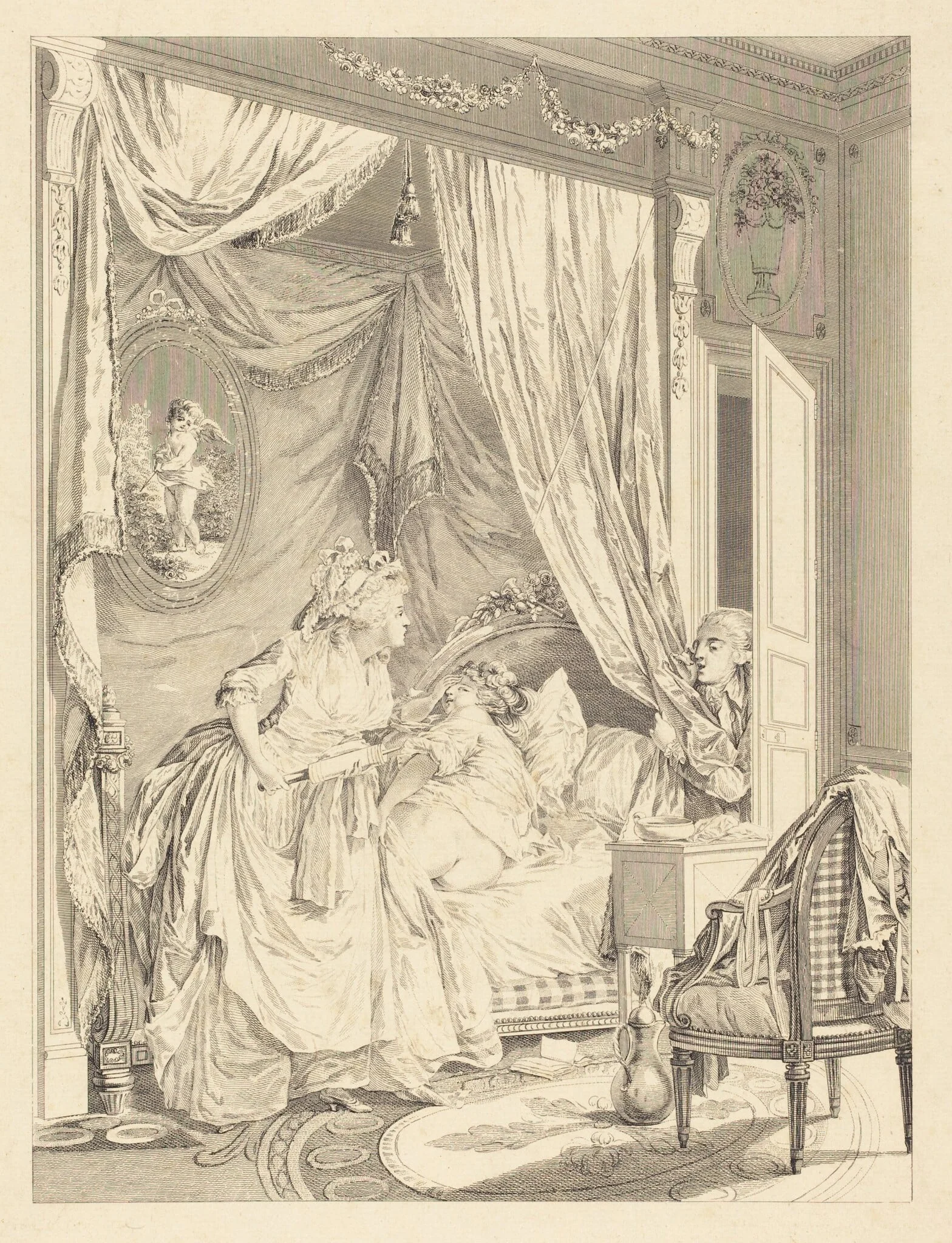 Le contretemps, detail