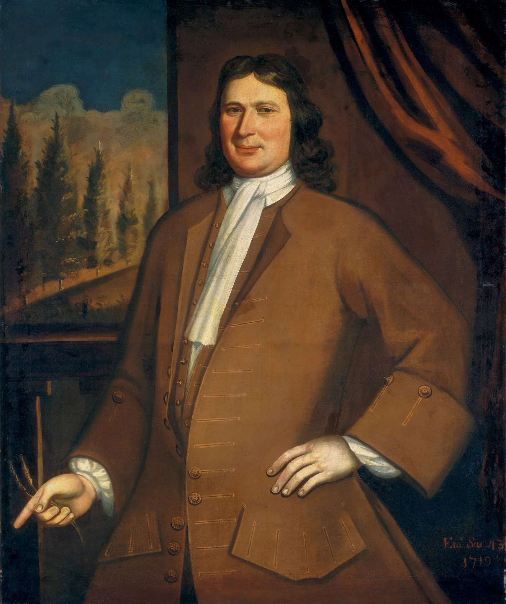 Mr. Van Vechten, detail