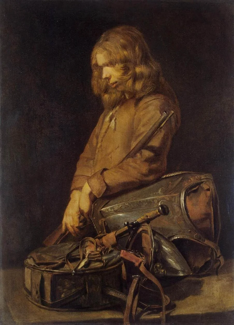 Young Soldier, detail