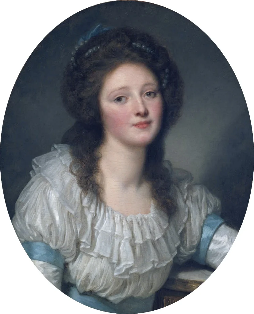 Portrait de Madame Mercier, detail