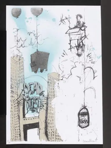 Deadbeat Print 2, by Deadbeat Donny