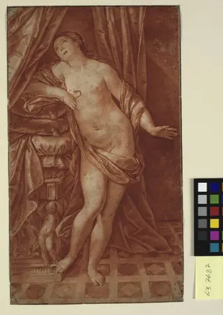 Death of Cleopatra, after a painting by Guido Reni