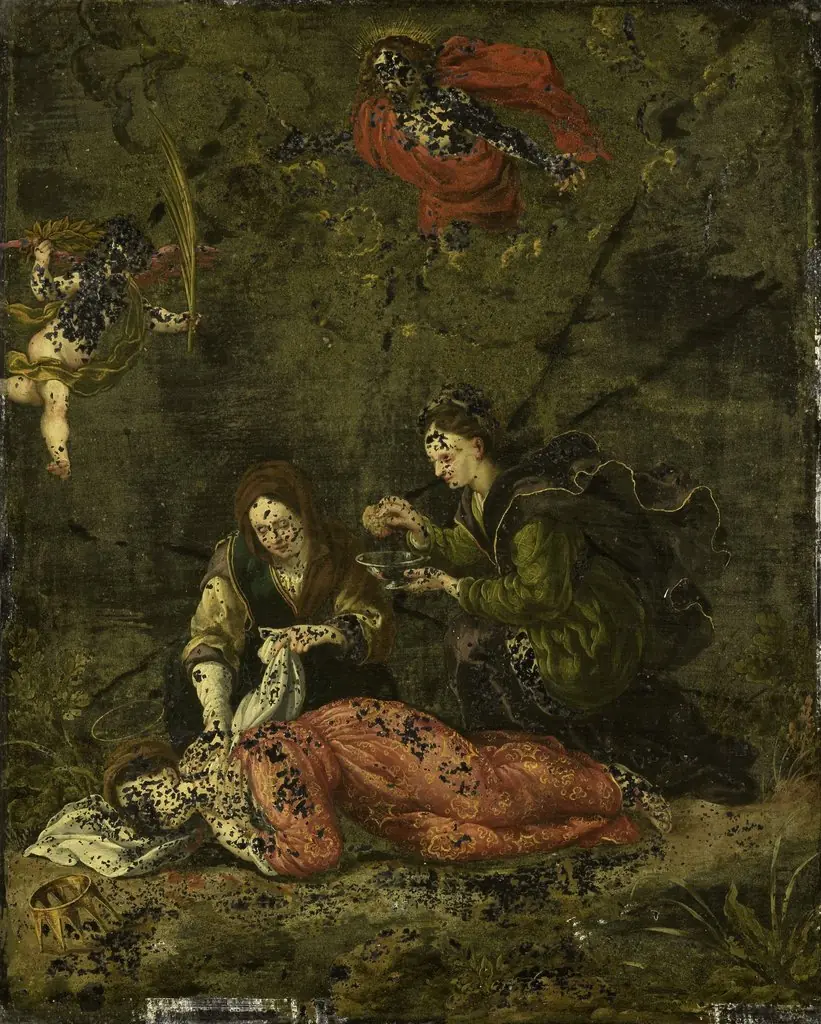 Death of St. Cecilia, 1600