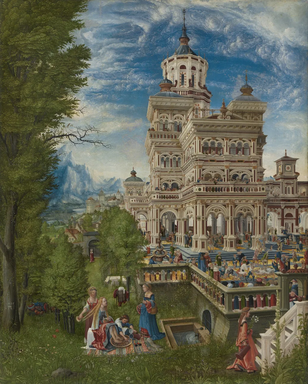 Susanna and the Elders, by Albrecht Altdorfer, oil, 1526