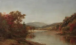Mount Washington, New Hampshire, by Jasper Francis Cropsey, oil, 1870