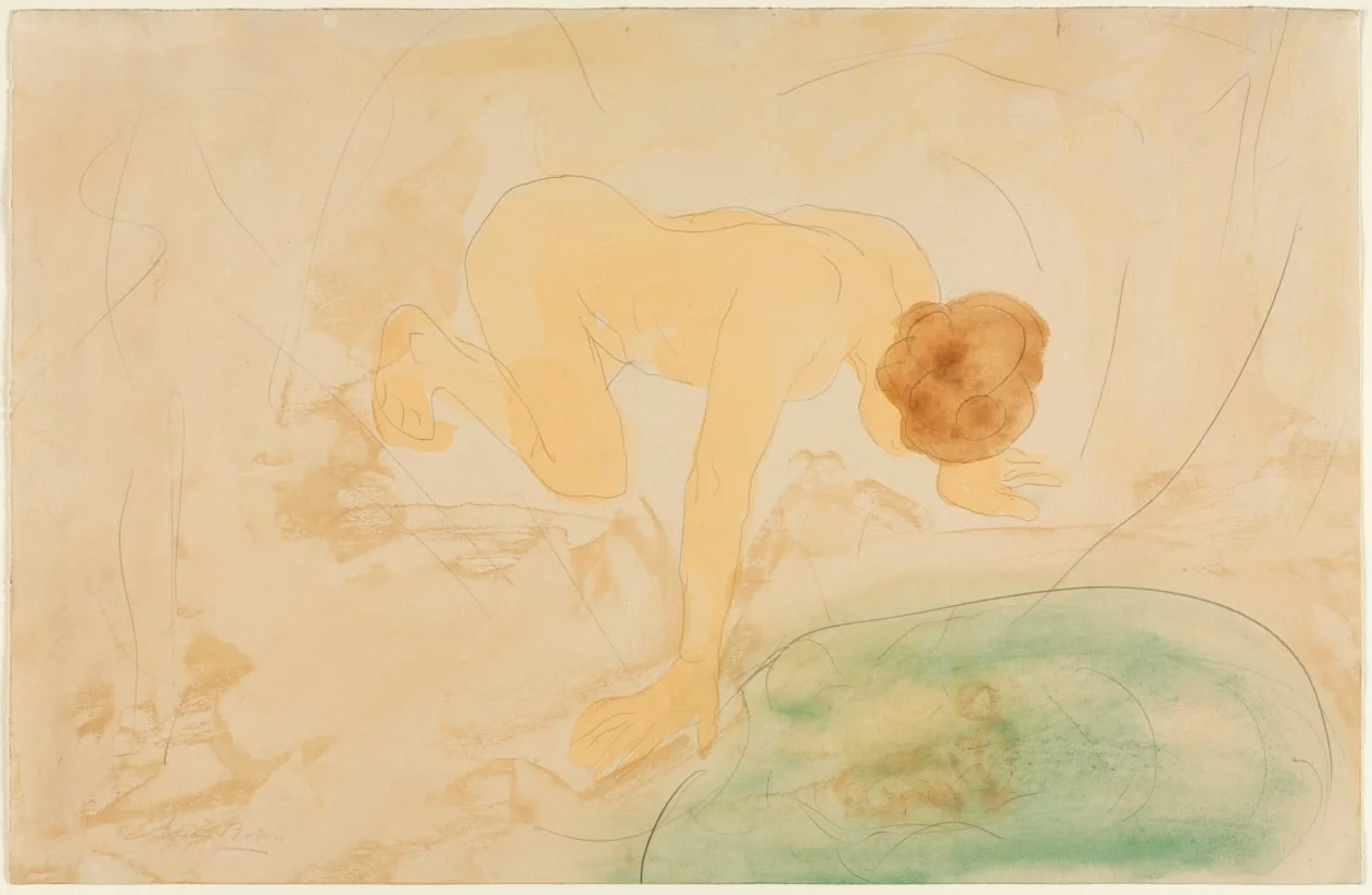 The Reflection, detail