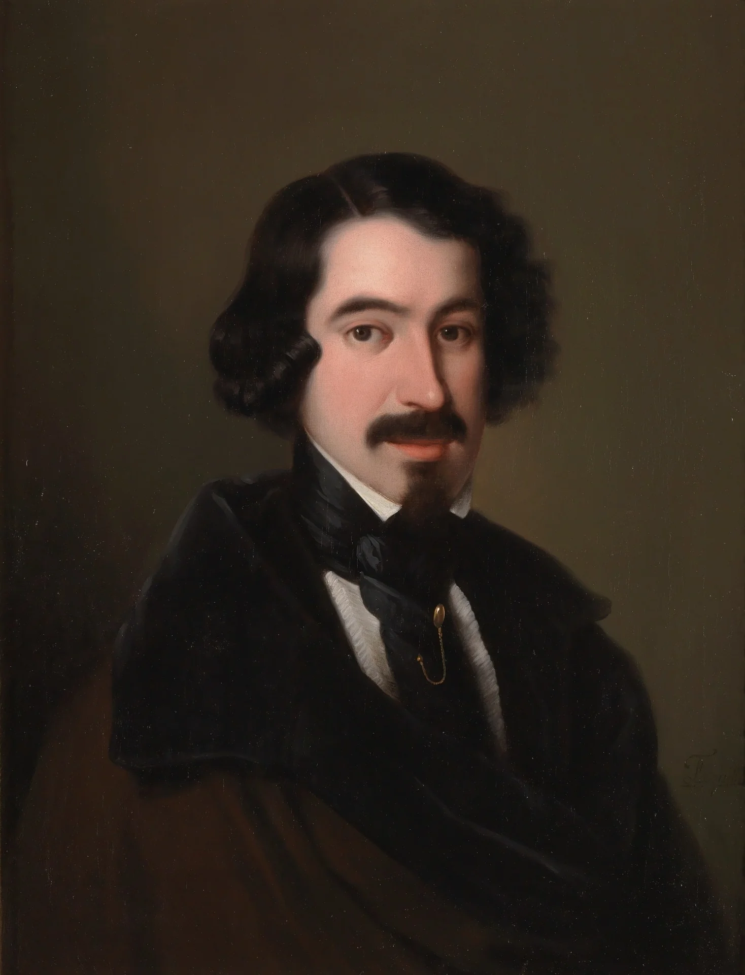El escritor José de Espronceda, detail