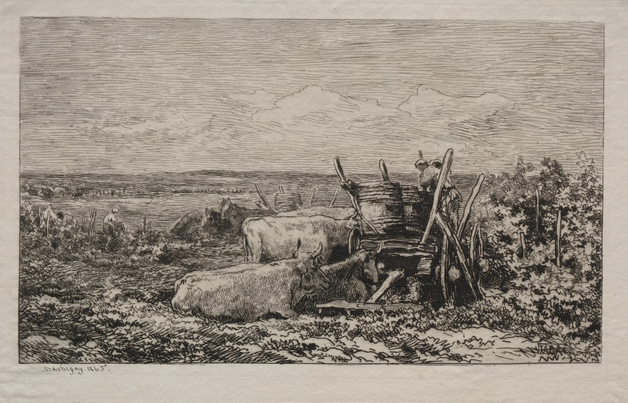 The Grape Harvest, detail