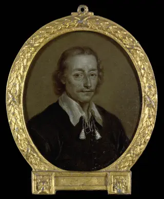Portrait of Jacob Jacobsz Steendam, Poet and Historian in Amsterdam, New Amsterdam and Batavia, by Jan Maurits Quinkhard, oil, 1750