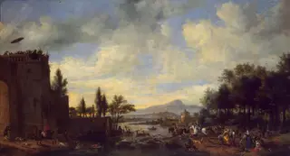 Deer Hunt, by Pieter Wouwerman