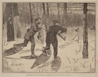 Deer-Stalking in the Adirondacks in Winter