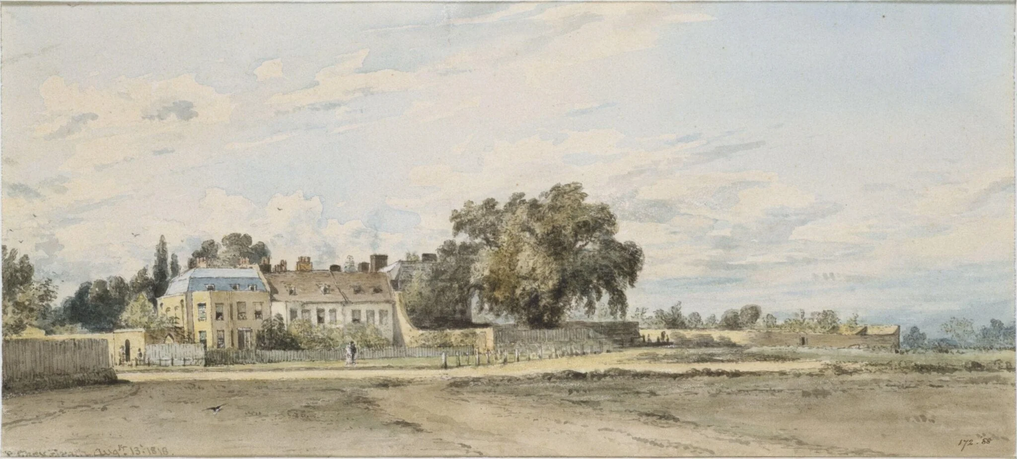Houses at Putney Heath, detail