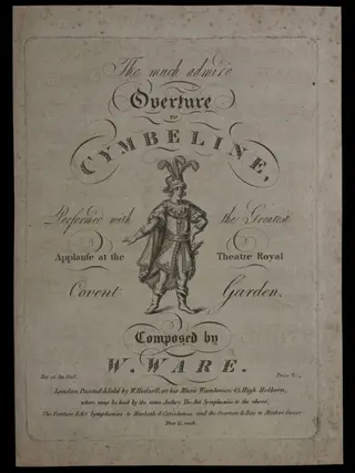 H Beard Print Collection, by W. Ware, 1750