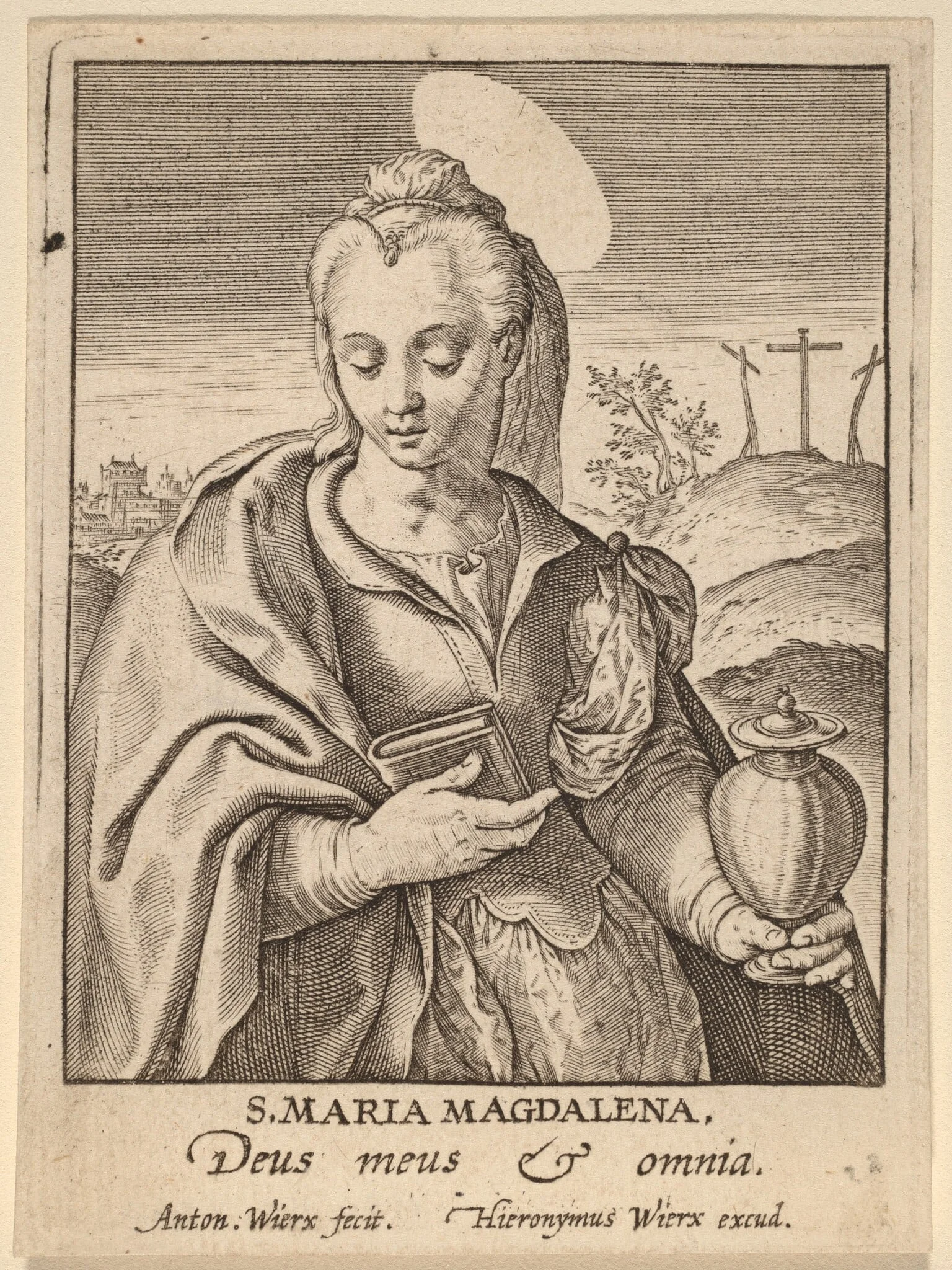 S. Maria Magdalena, detail