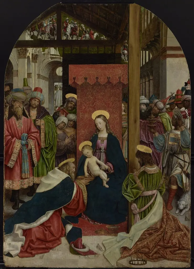 Adoration of the Magi, by Defendente Ferrari
