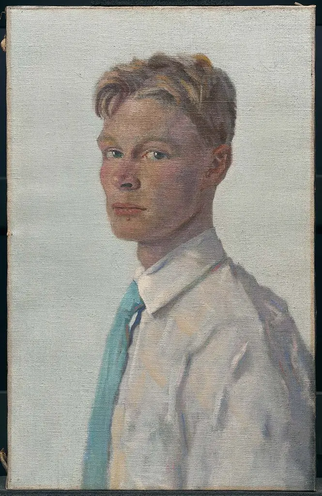 Portrait of a Young Man, by Denman Ross
