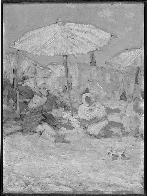 Scene in Mexico City, by Denman Ross