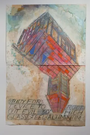 Study for Device to Root out Evil, by Dennis Oppenheim